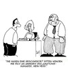 Cartoon: Beschwerde (small) by Karsten Schley tagged business,arbeit,jobs,kunden,kundenservice,reklamationen,beschwerden,service,management