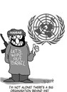 Cartoon: Big organisation (small) by Karsten Schley tagged israel,hamas,terror,un,usa