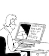 Cartoon: Dating (small) by Karsten Schley tagged dating,liebe,beziehungen,männer,frauen,computer,internet,technik,onlinedating,gesellschaft
