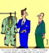 Cartoon: Designer - Anzug (small) by Karsten Schley tagged business,geld,märkte,ökonomie,profit,mode
