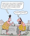 Cartoon: Devineresse (small) by Karsten Schley tagged avenir,predictions,age,de,pierre,histoire,business