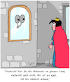 Cartoon: Die Schönste (small) by Karsten Schley tagged märchen,literatur,schneewittchen,schönheit,homosexualität,frauen,eitelkeit,gesellschaft