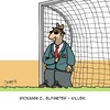 Cartoon: ELFMETER!!! (small) by Karsten Schley tagged fußball,elfmeter,strafstoß,sport,business,unterhaltung,fußballspieler,foul