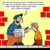 Cartoon: Familienunternehmen (small) by Karsten Schley tagged wirtschaft,geld,gesellschaft,tradition