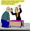 Cartoon: Finanz-Magier (small) by Karsten Schley tagged investments,geld,geldanlage,anlageberater,finanzen,banken,anlagen,berater,wirtschaft,business