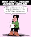 Cartoon: Frau Baerbocks Lebenslauf (small) by Karsten Schley tagged baerbock,lebenslauf,schwindel,fake,grüne,bildung,karriere,medien,gesellschaft,wahlen,deutschland