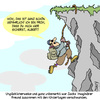 Cartoon: FREUNDE RETTEN LEBEN (small) by Karsten Schley tagged freundschaft,kindheit,klettern,bergsteigen,sport,extremsport,gefahr,freunde