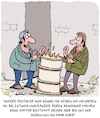 Cartoon: Geniale Politiker! (small) by Karsten Schley tagged armut,geld,entwicklungsländer,unterstützung,soziales,gesellschaft,politik,politiker