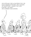 Cartoon: Gleichberechtigung (small) by Karsten Schley tagged männer,frauen,gleichberechtigung,gesellschaft,bigotterie,politik