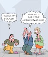 Cartoon: Globale Erwärmung (small) by Karsten Schley tagged klima,umwelt,politik,natur,wissenschaft,eisberge,religion,glaube,medien,gesellschaft