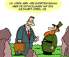 Cartoon: Gold (small) by Karsten Schley tagged investition,gold,goldpreis,wirtschaft,business,ökonomie,geld,gewinn,spekulation