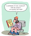 Cartoon: Greenpeace (small) by Karsten Schley tagged ökoterrorismus,greenpeace,gesetze,umwelt,gesellschaft,politik,deutschland
