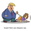 Cartoon: Guter alter Donald (small) by Karsten Schley tagged trump frauen belästigung usa wahlkampf republikaner sex chauvinismus