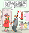 Cartoon: Guter Verkäufer (small) by Karsten Schley tagged verkäufer,umsätze,verkaufen,mode,kleidung,männer,frauen,arbeitgeber,arbeitnehmer,skills,gesellschaft