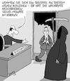 Cartoon: Gutes Beispiel (small) by Karsten Schley tagged medien,zeitungen,redakteure,nachrichten,nachrufe,jobs,büro,vorbilder,tod,leben,gesellschaft
