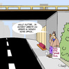 Cartoon: Heimarbeit (small) by Karsten Schley tagged arbeit,arbeitslosigkeit,obdachlosigkeit,wirtschaft,business,geld,gesellschaft,deutschland,sozial,sozialpolitik