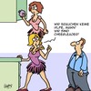 Cartoon: Hilfe! (small) by Karsten Schley tagged sport,frauen,cheerleader,leistungssport,hilfe,fitness,männer