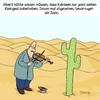 Cartoon: Jazz (small) by Karsten Schley tagged musik,unterhaltung,klima,wetter,business,geld,wüste,pflanzen,entertainment