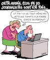 Cartoon: Journalistes toues (small) by Karsten Schley tagged journalistes,medias,liberte,de,la,presse,crime,politique,societe