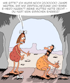 Cartoon: Kein Ehrgeiz?! (small) by Karsten Schley tagged ehrgeiz,erfindungen,ehe,liebe,beziehungen,männer,frauen,karriere,prähistorisch,geschichte,steinzeit,gesellschaft