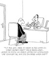 Cartoon: Kein Kredit! (small) by Karsten Schley tagged kredite,banken,alter,sicherheit,geld,märchen,kunden,kundenservice,wirtschaft,gesellschaft