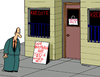 Cartoon: Kredit (small) by Karsten Schley tagged kredit,kreditwürdigkeit,kreditsicherheit,geld,wirtschaft,kreditwirtschaft,schulden,schuldner