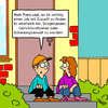 Cartoon: Krisensicherer Job (small) by Karsten Schley tagged arbeit,geld,gesellschaft,wirtschaft,finanzkrise