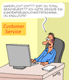 Cartoon: Kundenfreundlich (small) by Karsten Schley tagged kundenservice,wirtschaft,verkauf,handel,dienstleistungen,arbeitgeber,arbeitnehmer,training,ausbildung,weiterbildung,jobs,höflichkeit,gesellschaft