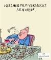 Cartoon: Lösen Sie das Rätsel! (small) by Karsten Schley tagged filme,kultur,kino,literatur,disney,zeichentrickfilme,medien