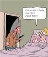Cartoon: Mariage (small) by Karsten Schley tagged amour,gentlemen,hommes,femmes,mariage,manieres,infidelite