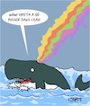 Cartoon: Merci Greta! (small) by Karsten Schley tagged pollution,oceans,nature,animaux,climat,greta