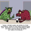 Cartoon: O Schreck!! (small) by Karsten Schley tagged kinder,jugend,erziehung,computer,monster,alpträume