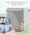 Cartoon: OGOTTOGOTT! Die Natur wehrt sich (small) by Karsten Schley tagged natur,tiere,evolution,autos,menschen,technik,genetik,gesellschaft