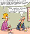 Cartoon: One-Night Stand (small) by Karsten Schley tagged frauen,männer,seitensprung,ehe,liebe,sex,anbaggern,kneipen,familie,gesellschaft