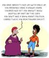 Cartoon: Reactionary! (small) by Karsten Schley tagged women,bigotry,culture,racism,social,issues,politics,media