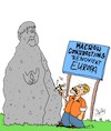 Cartoon: Renovierung (small) by Karsten Schley tagged macron,merkel,eurozone,europa,eu,reformen,frankreich,deutschland,wirtschaft,politik,handelsüberschuss,geld,gesellschaft