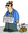 Cartoon: Riechen (small) by Karsten Schley tagged ernährung,essen,fast,food,tiere,hunde,hühner,gesundheit,blindheit