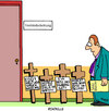 Cartoon: Roadkills (small) by Karsten Schley tagged arbeit,wirtschaft,arbeitsplätze,gesellschaft,mobbing,gesundheit,verkaufen,verkäufer