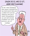 Cartoon: Schäbig Herr Kretschmann? (small) by Karsten Schley tagged krteschmann,baerbock,grüne,wahlkampf,politik,deutschland,gesellschaft,hochstapelei