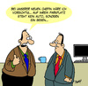 Cartoon: Vorsicht (small) by Karsten Schley tagged arbeit,arbeitgeber,arbeitnehmer,vorgesetzte,wirtschaft,business,jobs