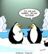 Cartoon: Wildwest-Pinguine (small) by Karsten Schley tagged natur kriminalität justiz klimawandel tiere