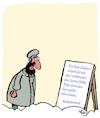 Cartoon: Zeichenunterricht (small) by Karsten Schley tagged charlie,hebdo,karikaturen,cartoons,karikaturisten,mordanschlag,extremismus,medien,religion,islam,gesellschaft