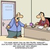 Cartoon: Zum Teufel!! (small) by Karsten Schley tagged recht,rechtsanwälte,verkaufen,business,wirtschaft,geld,verkäufer,gesellschaft,religion,krankenhäuser,gesundheit