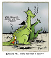 Cartoon: smoking kills (small) by Egero tagged fire dragons light smoking kills rauchen feuer drache egero oliver eger