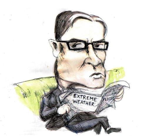 Cartoon: Greg Combet (medium) by urbanmonk tagged politics
