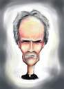 Cartoon: Clint Eastwood (small) by urbanmonk tagged movies,caricature