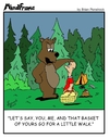 Cartoon: MINDFRAME (small) by Brian Ponshock tagged camping,bears,woods