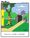 Cartoon: MINDFRAME (small) by Brian Ponshock tagged mailman,dog