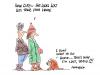 Cartoon: Lost (small) by John Meaney tagged dog,hat