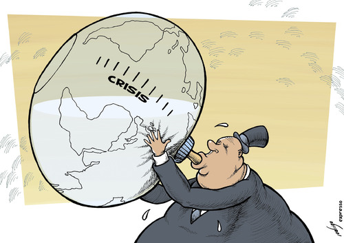 Cartoon: Mammallionaires (medium) by rodrigo tagged famine,poverty,world,crisis,fortune,billionaires,millionaires,rich